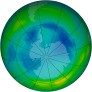Antarctic Ozone 1991-08-11